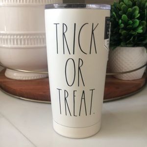 NWT Rae Dunn 🎃 Halloween Trick or Treat Lid Cup